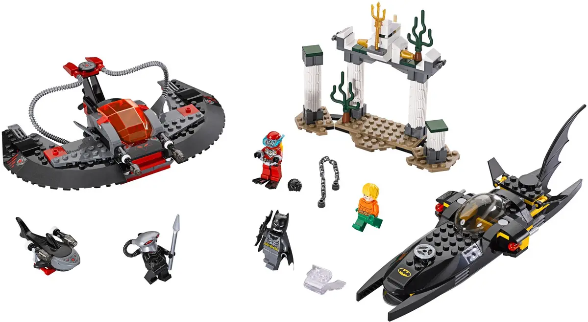 LEGO DC Comics Super Heroes 76027 Black Manta Deep Sea Strike set