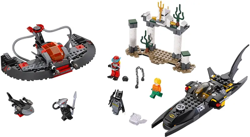 LEGO DC Comics Super Heroes 76027 Black Manta Deep Sea Strike set