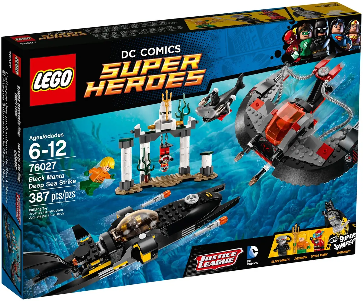 LEGO DC Comics Super Heroes 76027 Black Manta Deep Sea Strike set, image 2