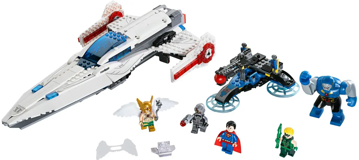 LEGO DC Comics Super Heroes 76028 Darkseid Invasion set