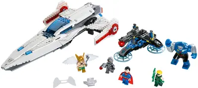 LEGO DC Comics Super Heroes 76028 Darkseid Invasion set