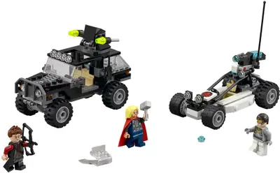 LEGO Marvel Super Heroes 76030 Avengers Hydra Showdown set