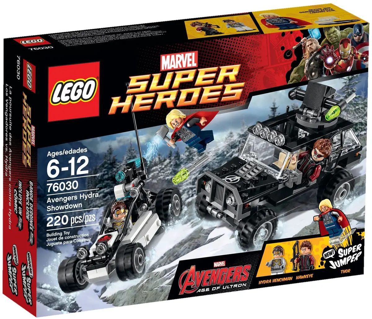 LEGO Marvel Super Heroes 76030 Avengers Hydra Showdown set, image 2