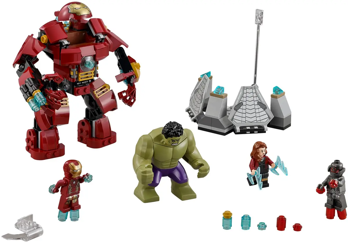 LEGO Marvel Super Heroes 76031 The Hulk Buster Smash set