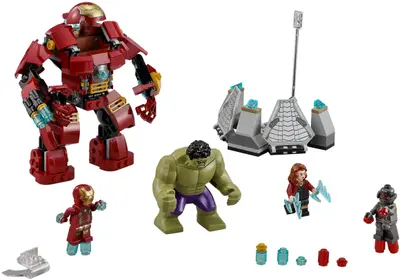 LEGO Marvel Super Heroes 76031 The Hulk Buster Smash set