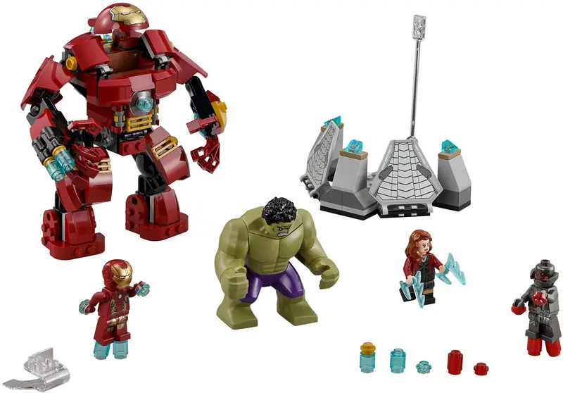 LEGO Marvel Super Heroes 76031 The Hulk Buster Smash set