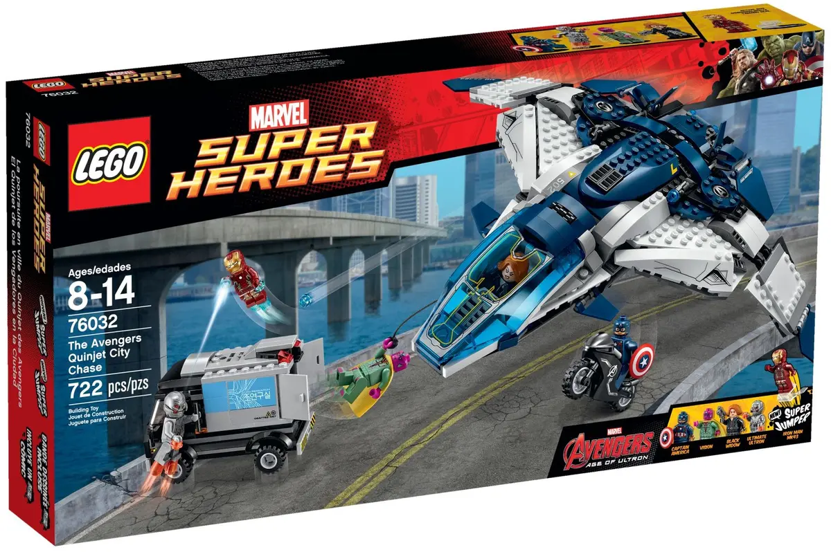 LEGO Marvel Super Heroes 76032 The Avengers Quinjet City Chase set, image 2