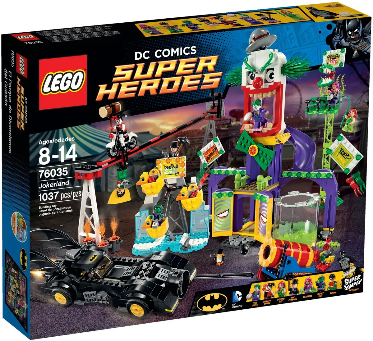 LEGO DC Comics Super Heroes 76035 Jokerland set, image 2