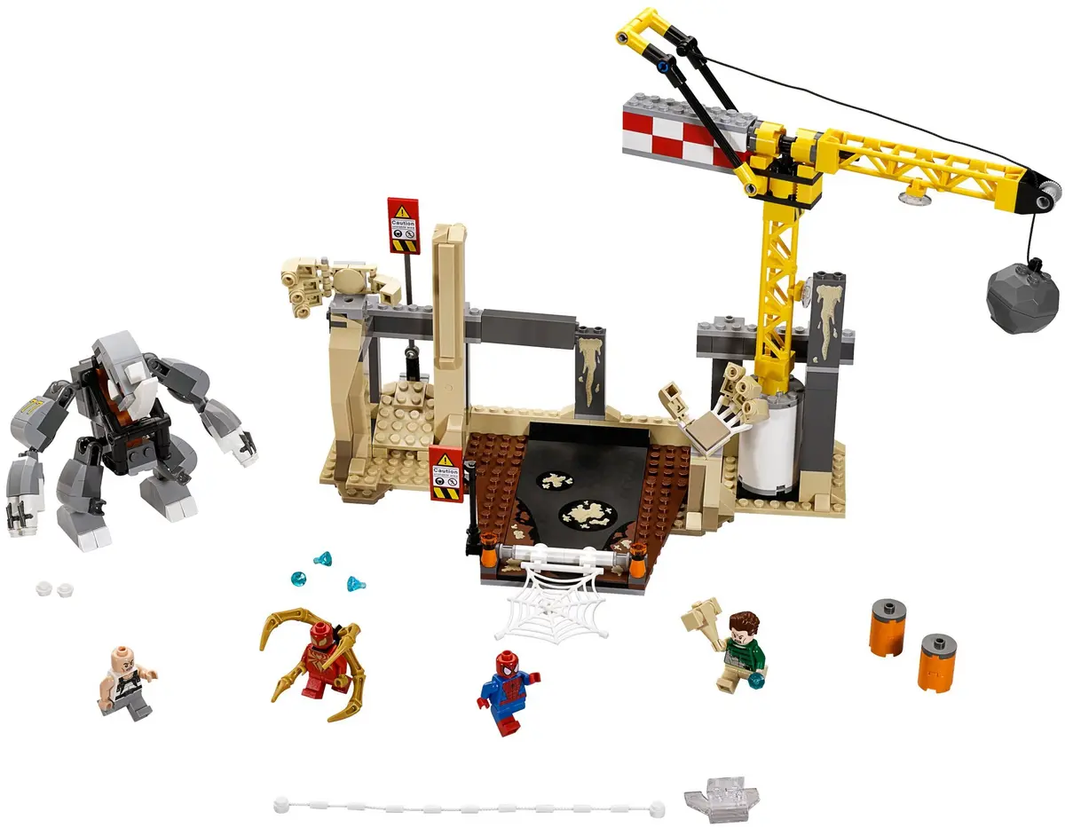 LEGO Marvel Super Heroes 76037 Rhino and Sandman Super Villain Team-up set