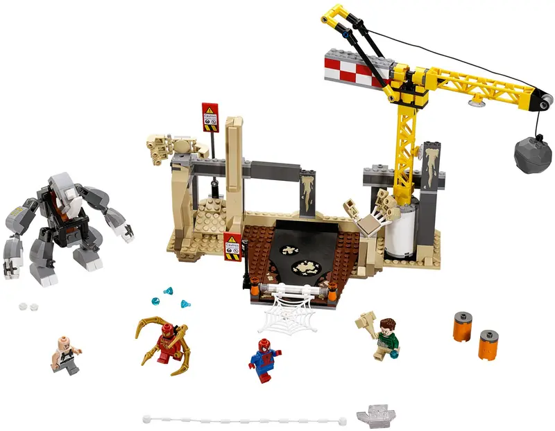 LEGO Marvel Super Heroes 76037 Rhino and Sandman Super Villain Team-up set