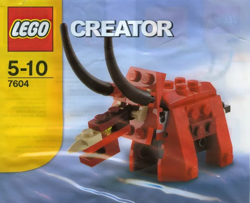 LEGO Creator 7604 Triceratops set