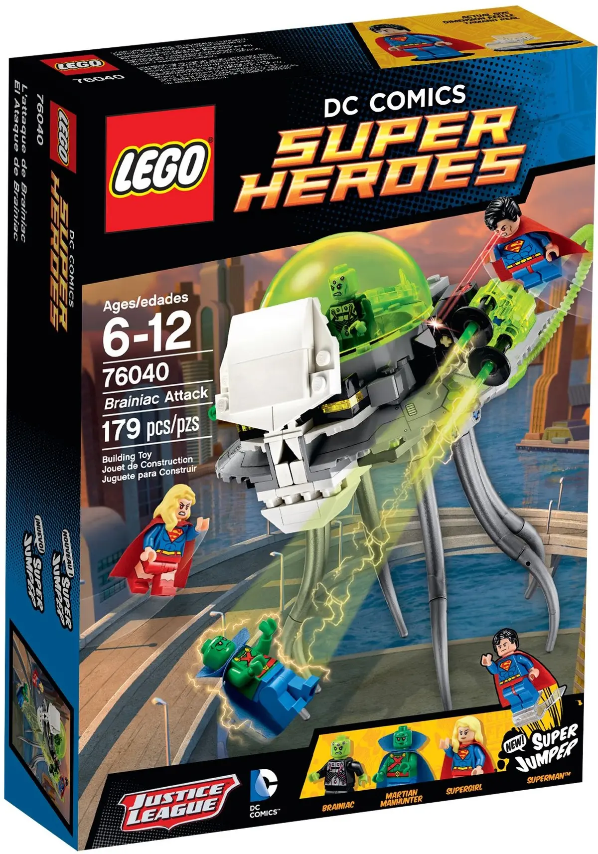 LEGO DC Comics Super Heroes 76040 Brainiac Attack set, image 2