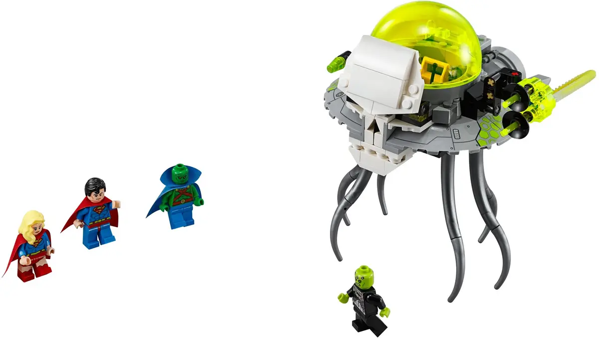 LEGO DC Comics Super Heroes 76040 Brainiac Attack set