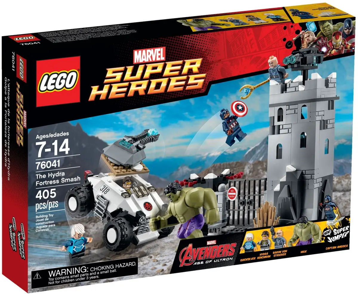 LEGO Marvel Super Heroes 76041 The Hydra Fortress Smash set, image 2