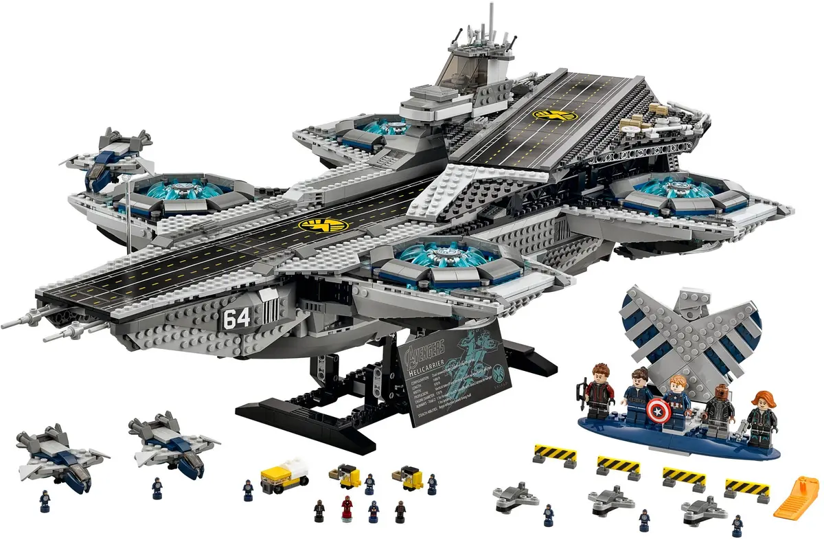 LEGO Marvel Super Heroes 76042 The SHIELD Helicarrier set, image 37