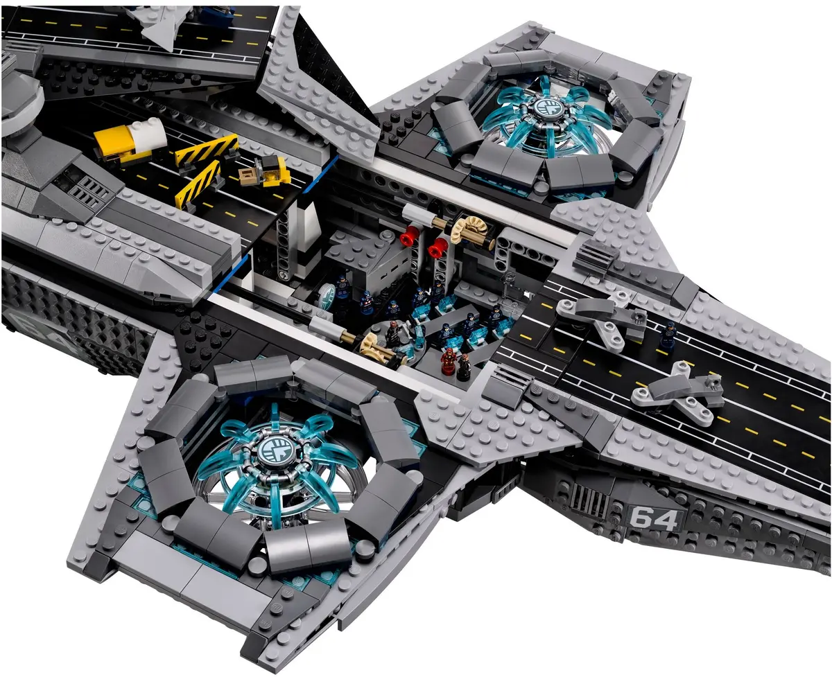 LEGO Marvel Super Heroes 76042 The SHIELD Helicarrier set, image 21