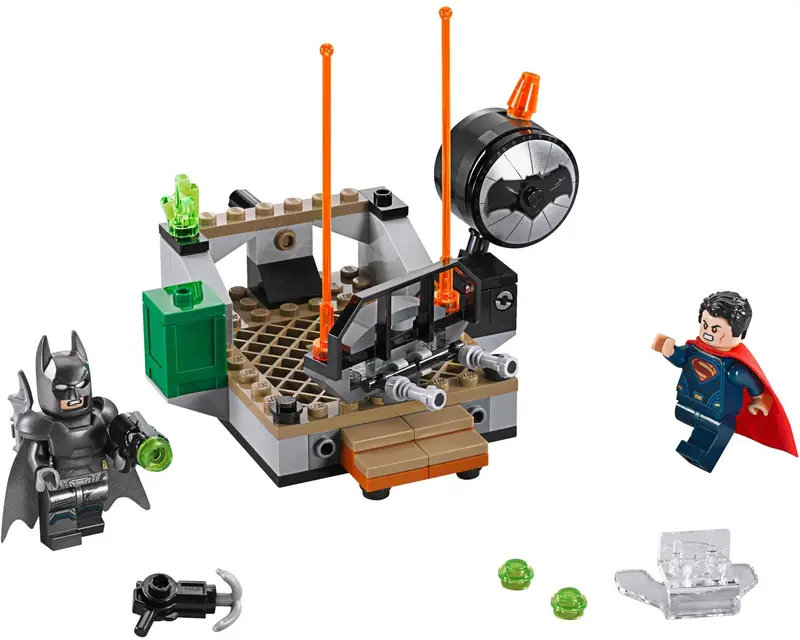 LEGO DC Comics Super Heroes 76044 Clash of the Heroes set