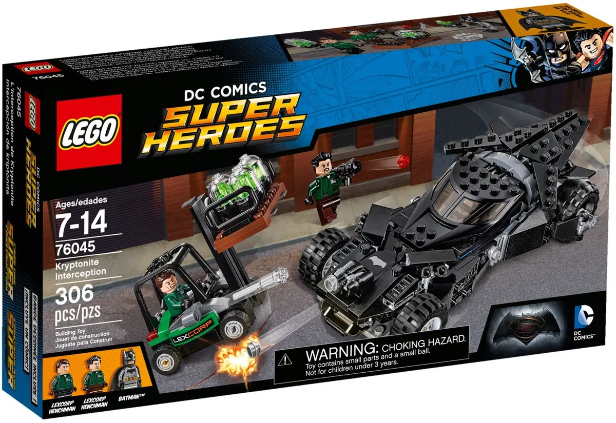 LEGO DC Comics Super Heroes 76045 Kryptonite Interception set, image 2
