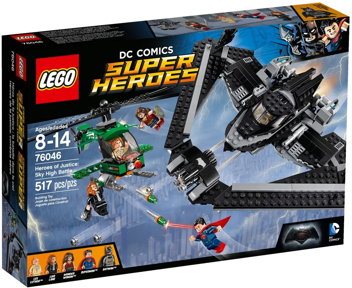 LEGO DC Comics Super Heroes 76046 Heroes of Justice: Sky High Battle set, image 2