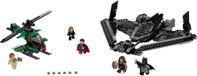 LEGO DC Comics Super Heroes 76046 Heroes of Justice: Sky High Battle set