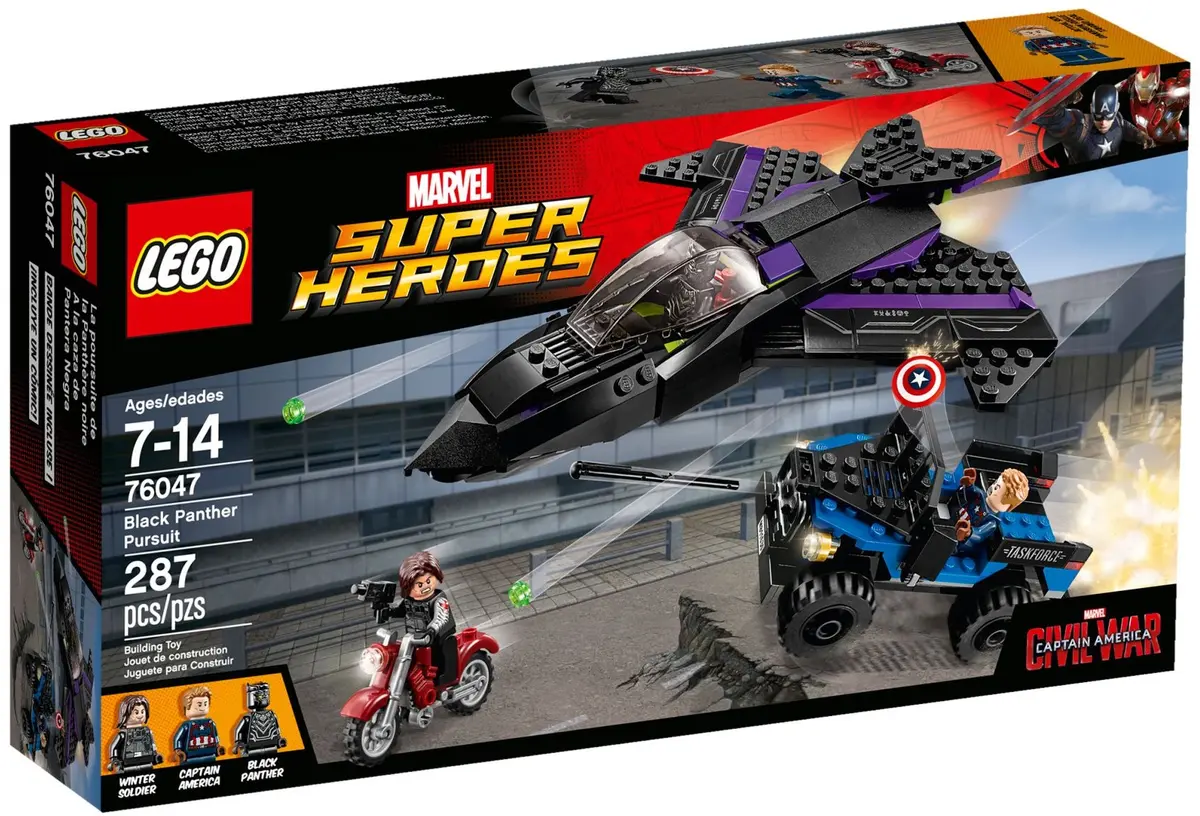 LEGO Marvel Super Heroes 76047 Black Panther Pursuit set, image 2