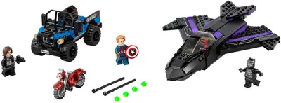 LEGO Marvel Super Heroes 76047 Black Panther Pursuit set