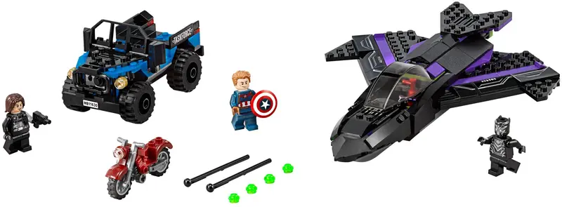 LEGO Marvel Super Heroes 76047 Black Panther Pursuit set