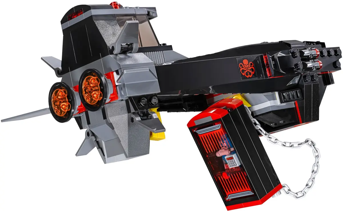 LEGO Marvel Super Heroes 76048 Iron Skull Sub Attack set, image 7