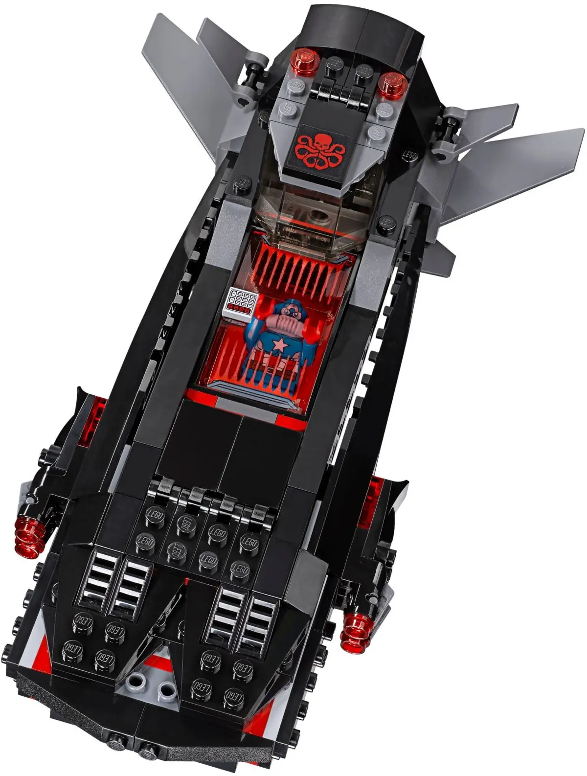LEGO Marvel Super Heroes 76048 Iron Skull Sub Attack set, image 5