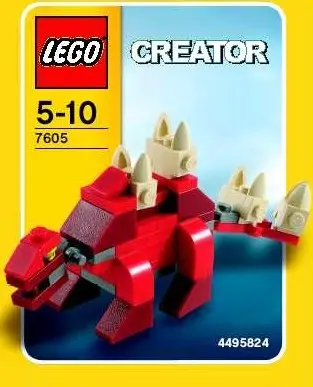 LEGO Creator 7605 Stegosaurus set