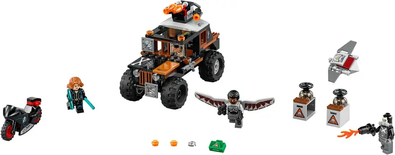 LEGO Marvel Super Heroes 76050 Crossbones' Hazard Heist set