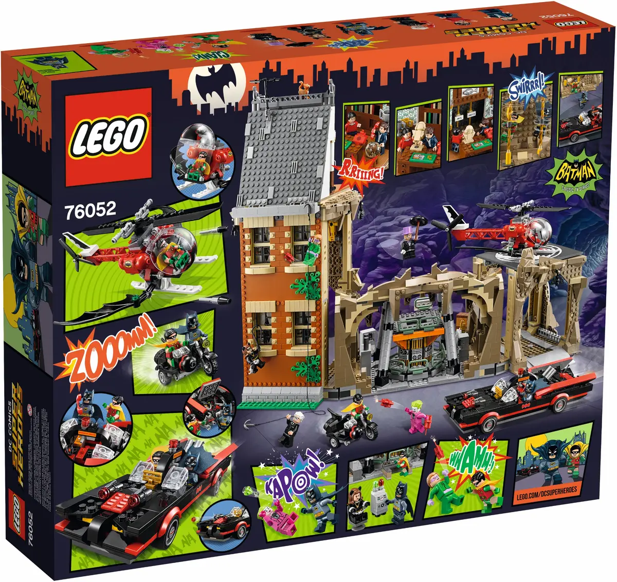 LEGO DC Comics Super Heroes 76052 Batman Classic TV Series - Batcave set, image 19