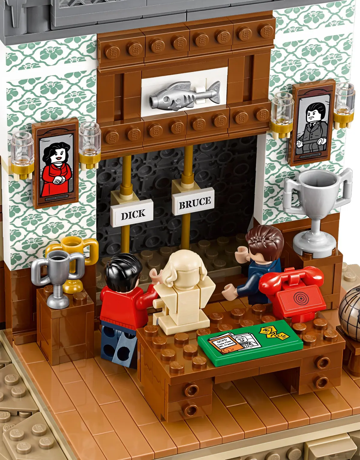 LEGO DC Comics Super Heroes 76052 Batman Classic TV Series - Batcave set, image 12