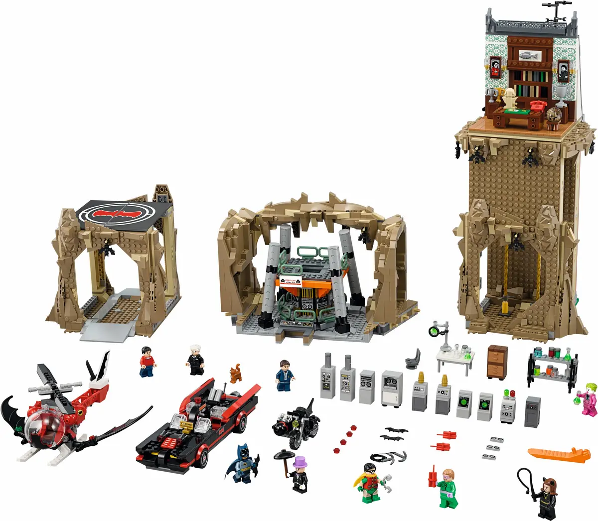 LEGO DC Comics Super Heroes 76052 Batman Classic TV Series - Batcave set