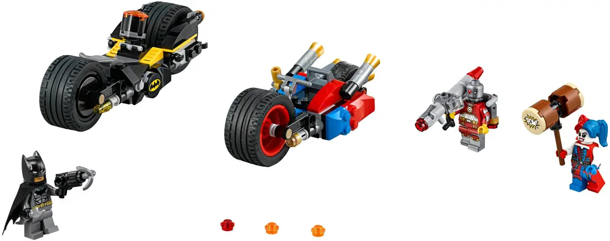 LEGO DC Comics Super Heroes 76053 Gotham City Cycle Chase set