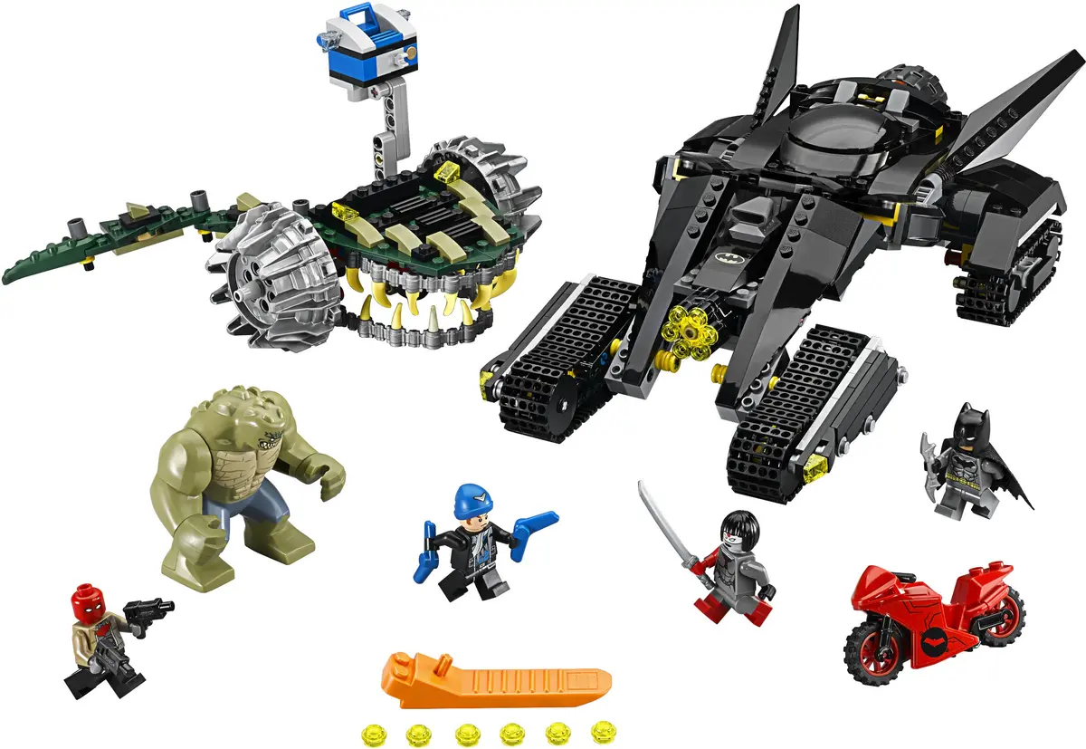 LEGO DC Comics Super Heroes 76055 Batman: Killer Croc Sewer Smash set, image 31