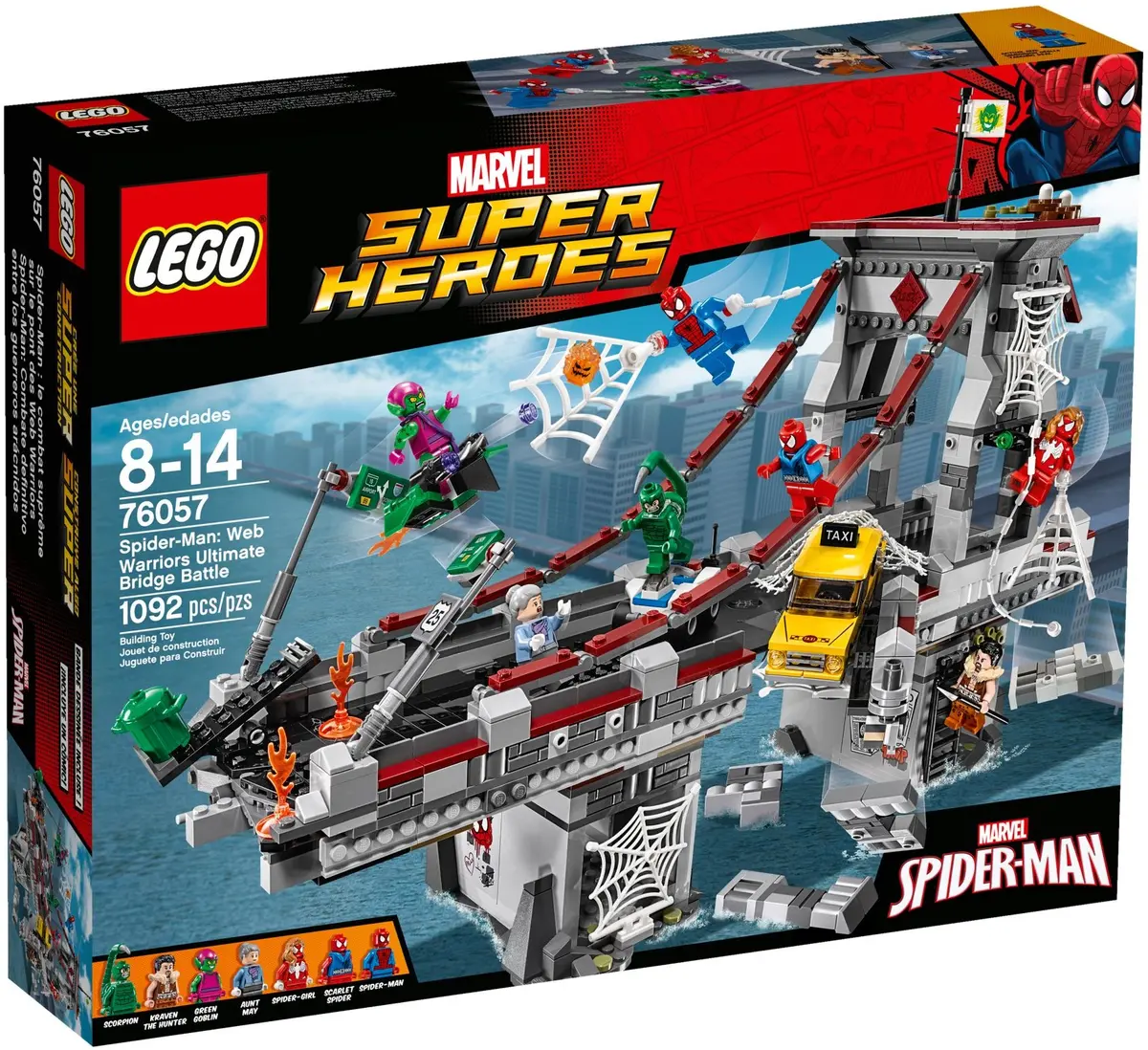 LEGO Marvel Super Heroes 76057 Spider-Man: Web Warriors Ultimate Bridge Battle set, image 2