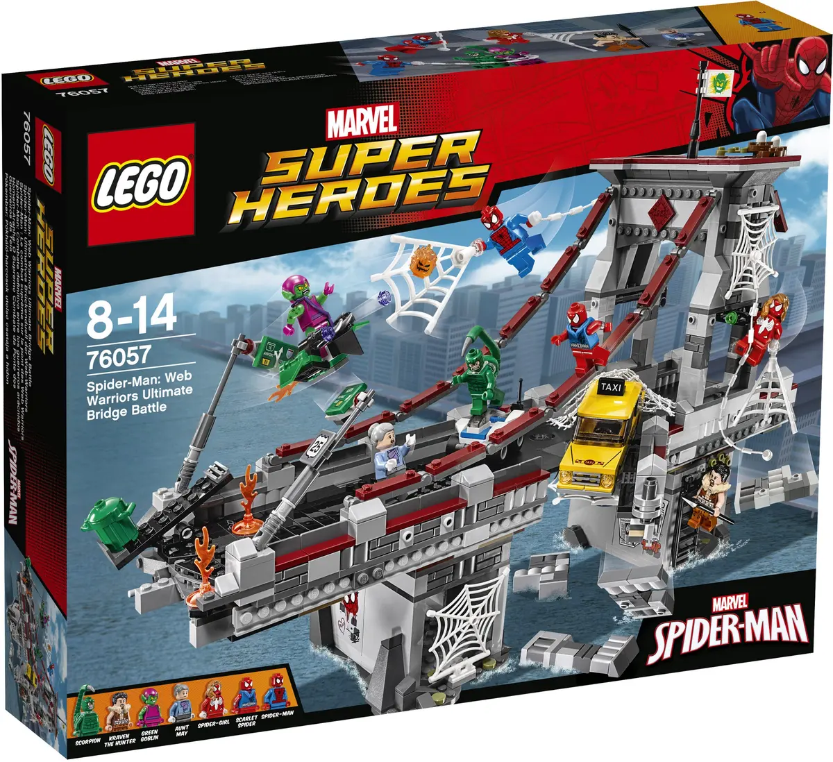 LEGO Marvel Super Heroes 76057 Spider-Man: Web Warriors Ultimate Bridge Battle set, image 21