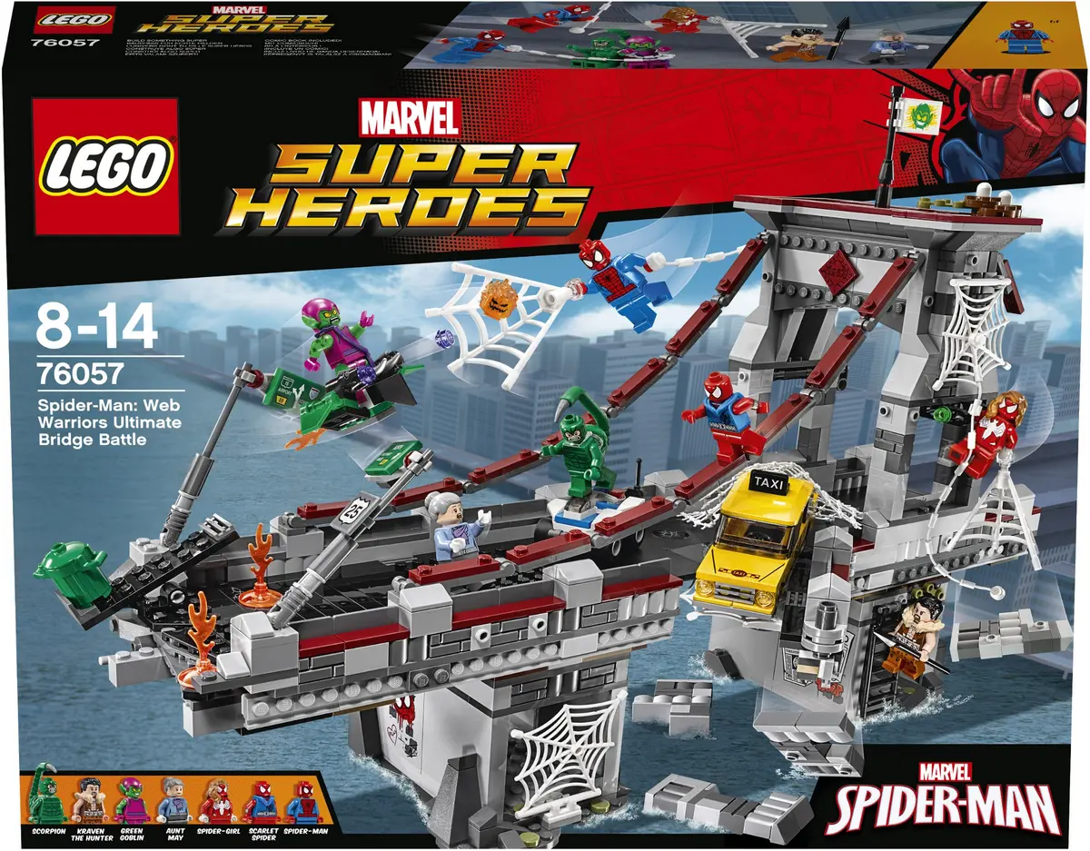 LEGO Marvel Super Heroes 76057 Spider-Man: Web Warriors Ultimate Bridge Battle set, image 23
