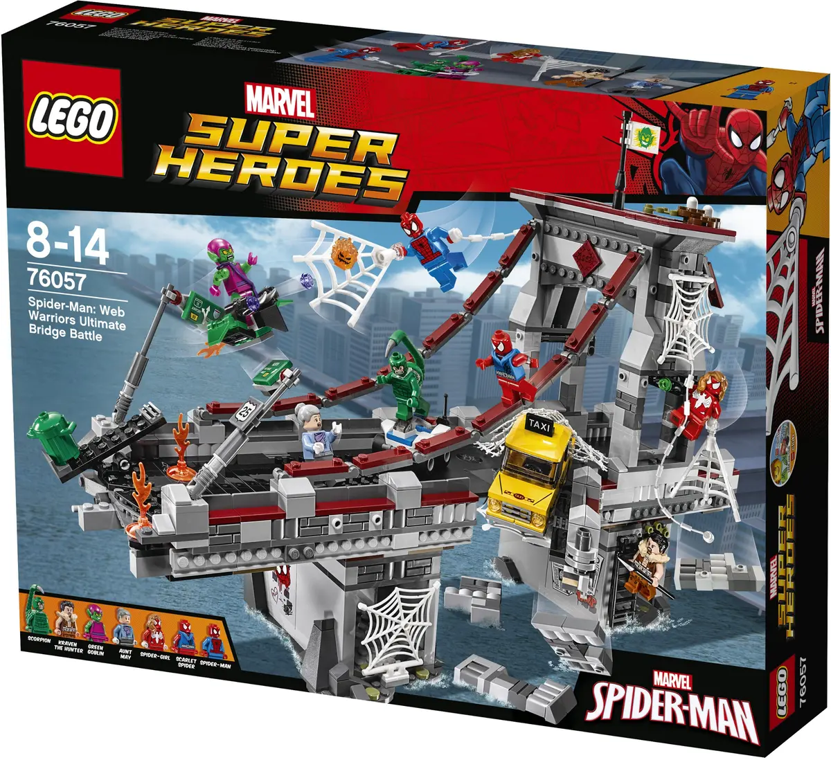 LEGO Marvel Super Heroes 76057 Spider-Man: Web Warriors Ultimate Bridge Battle set, image 22