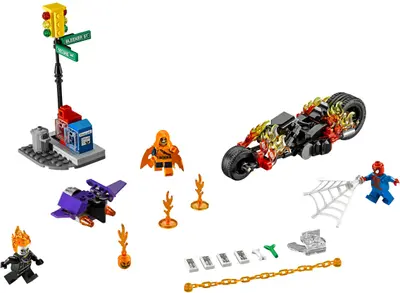 LEGO Marvel Super Heroes 76058 Spider-Man: Ghost Rider Team-Up set