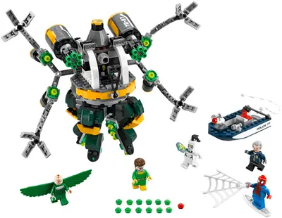 LEGO Marvel Super Heroes 76059 Spider-Man: Doc Ock's Tentacle Trap set