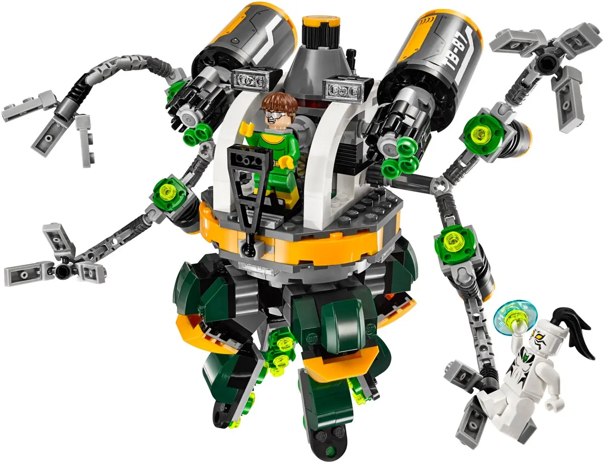 LEGO Marvel Super Heroes 76059 Spider-Man: Doc Ock's Tentacle Trap set, image 4