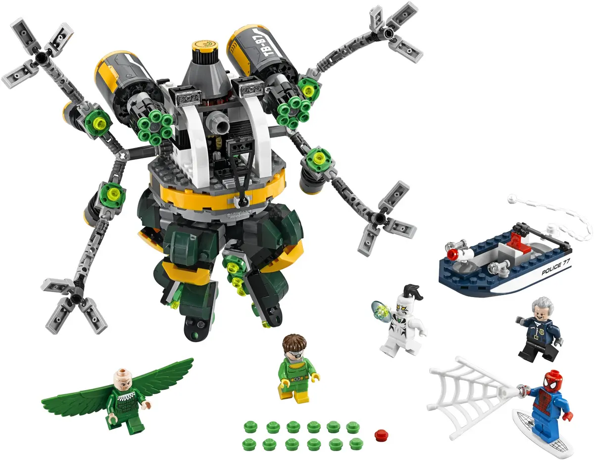 LEGO Marvel Super Heroes 76059 Spider-Man: Doc Ock's Tentacle Trap set, image 21