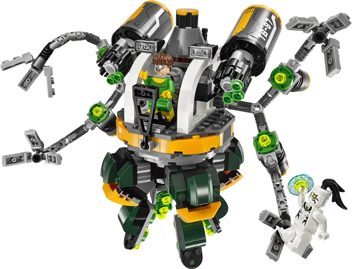 LEGO Marvel Super Heroes 76059 Spider-Man: Doc Ock's Tentacle Trap set, image 15