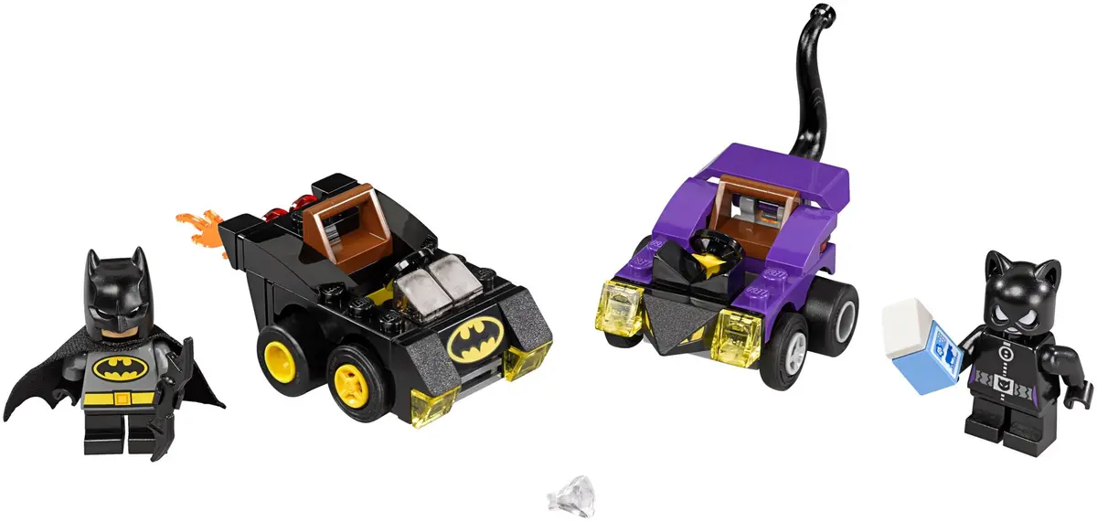 LEGO DC Comics Super Heroes 76061 Mighty Micros: Batman vs. Catwoman set