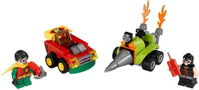LEGO DC Comics Super Heroes 76062 Mighty Micros: Robin vs. Bane set