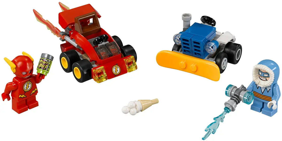 LEGO DC Comics Super Heroes 76063 Mighty Micros: The Flash vs. Captain Cold set