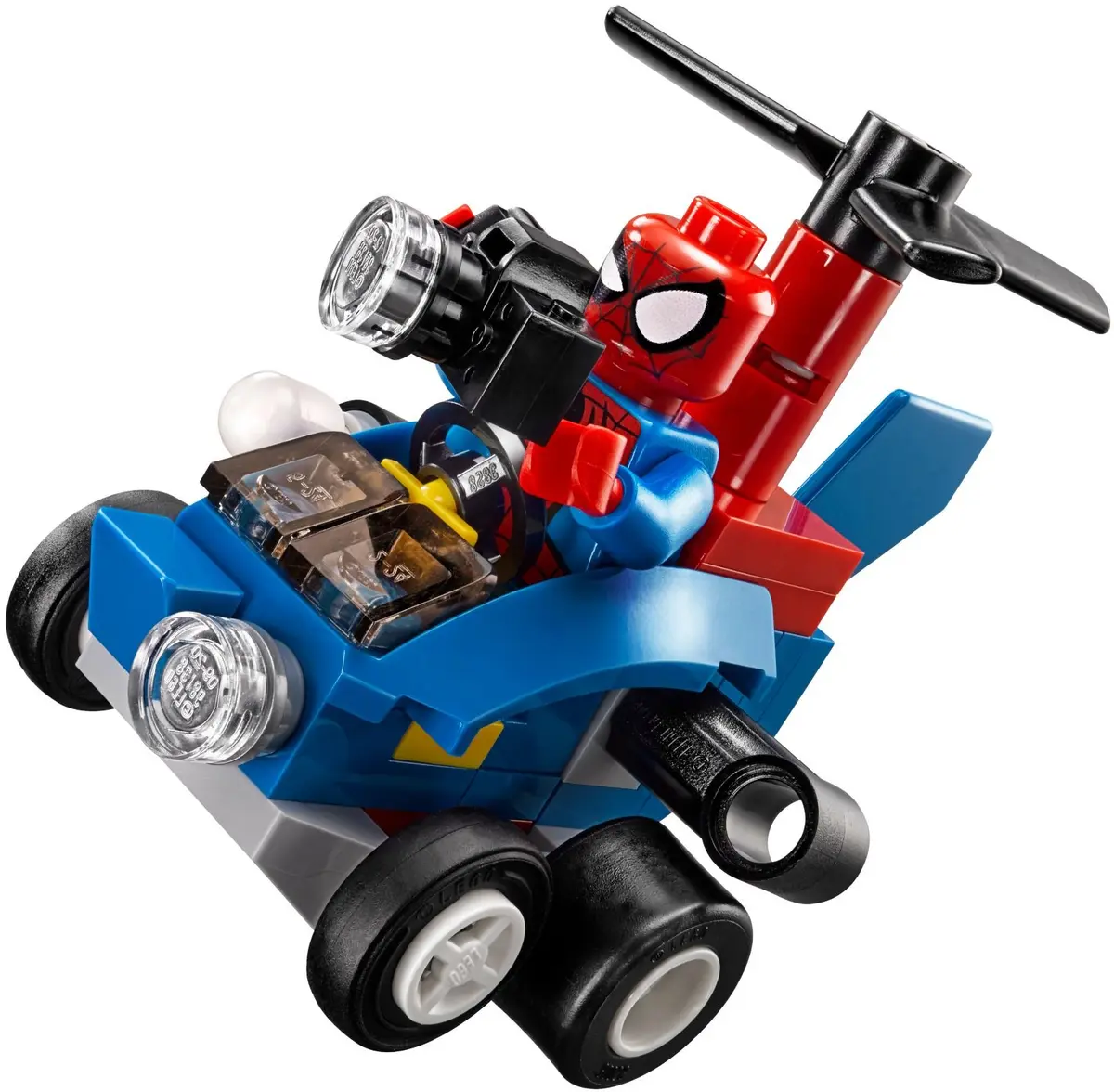 LEGO Marvel Super Heroes 76064 Mighty Micros: Spider-Man vs. Green Goblin set, image 4