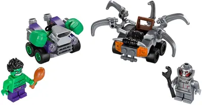 LEGO Marvel Super Heroes 76066 Mighty Micros: Hulk vs. Ultron set